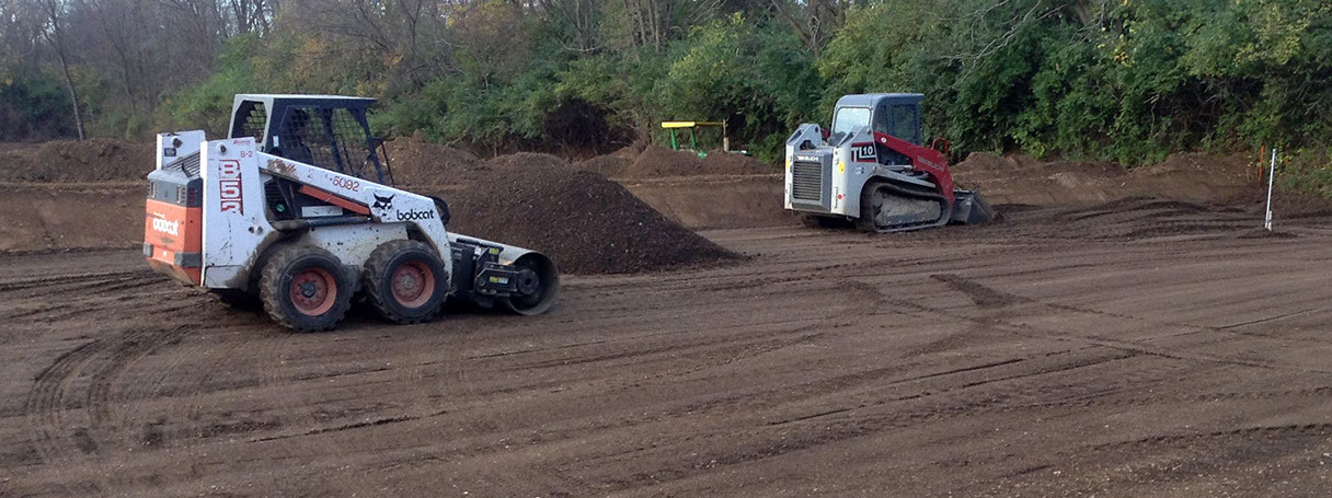 Concrete pad prep, Chillicothe IL