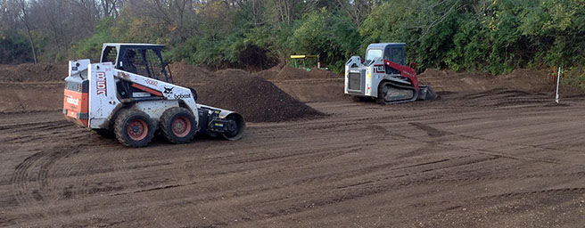 Concrete pad prep, Chillicothe IL