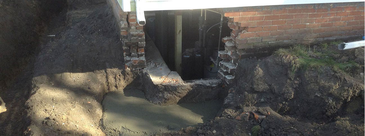 Corner repair, Princeville, IL