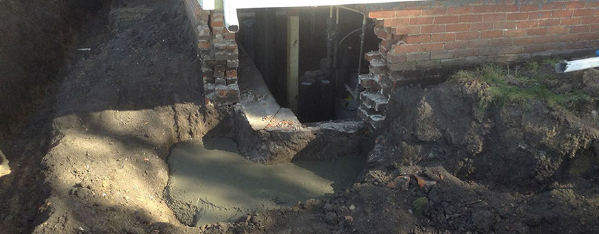 Corner repair, Princeville, IL