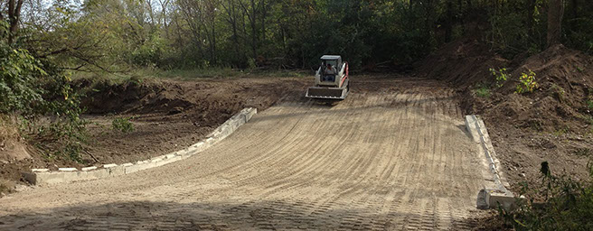 Creek crossing, Princeville, IL