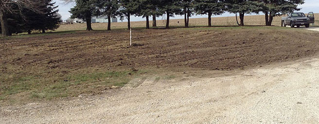 House demolition, Princeville, IL